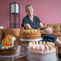 Claire Mitchell has always had a passion for cakes and she has been running Pleasantly Pump Bakes Cakes since 2021. 


Pictured: Claire Mitchell at her home in Drayton, Portsmouth 

Picture: Habibur Rahman