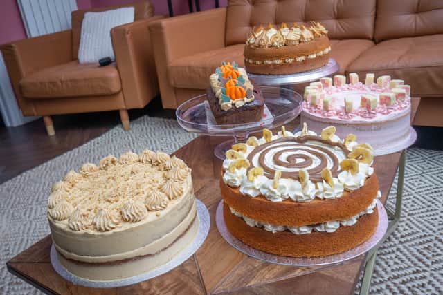 Claire Mitchell has always had a passion for cakes and she now runs a home-based bespoke cake business. 


Pictured: Claire Mitchell at her home in Drayton, Portsmouth 
Picture: Habibur Rahman