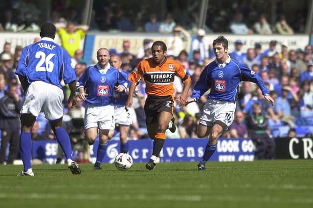 Kevin Harper played 128 times for Pompey, scoring nine times, while won the Division One title under Harry Redknapp.