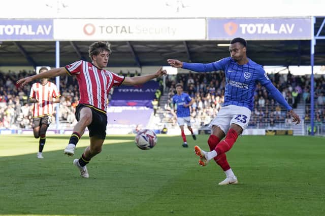 Josh Murphy has made three appearances for Pompey since his summer move from Oxford United. Picture: Jason Brown/ProSportsImages