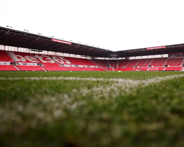 The Bet365 Stadium is the venue for Wednesday's Championship clash between Stoke City and Portsmouth. (Photo by Jack Thomas - WWFC/Wolves via Getty Images)