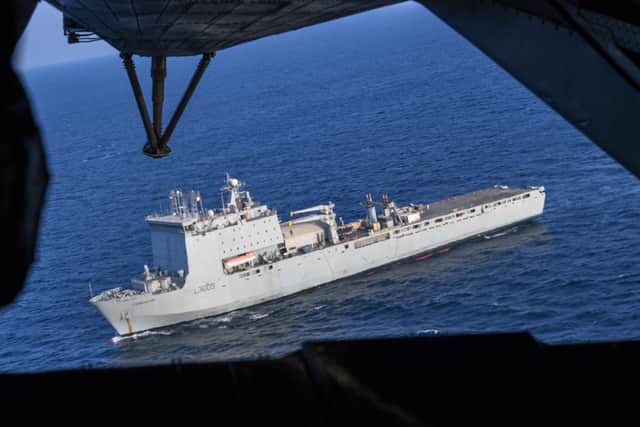 RFA Cardigan Bay and other Royal Fleet Auxiliary ships are also expected to be replaced.