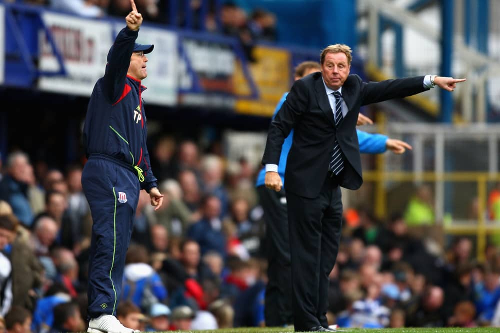 Harry Redknapp (R) went in to I'm A Celeb jungle in 2018 and came out the King. He's not the only manager or player to head to Australia. (Photo by Ryan Pierse/Getty Images)