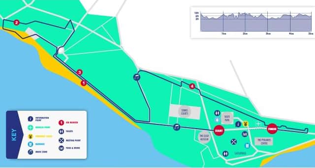 Great South Run 2023 - 5k route