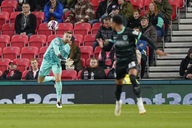 Will Norris' position is under scrutiny for the visit of Oxford United, with Nicolas Schmid challenge for selection. Picture: Jason Brown/ProSportsImages