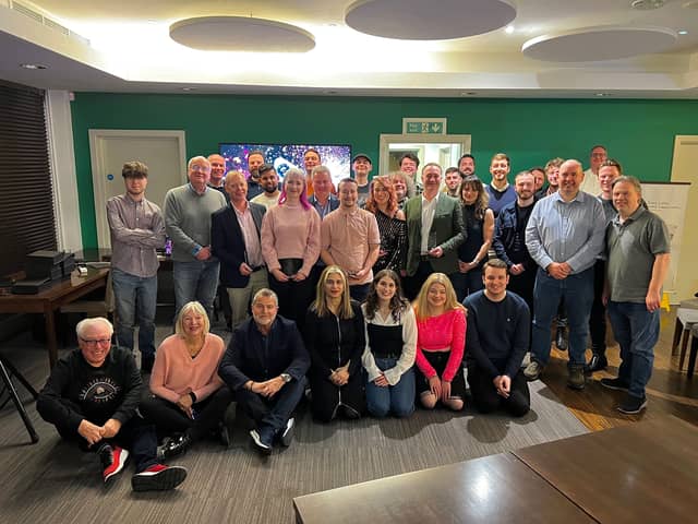 Express FM Radio has been shortlisted for 'Station of the Year' in the UK Community Radio Awards. 
Pictured: The Express FM team 