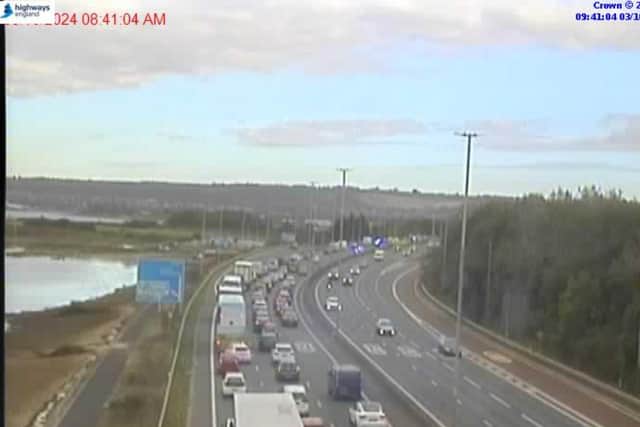 Crash on M275 northbound 