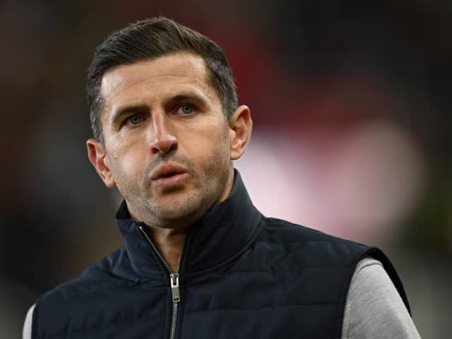 Portsmouth manager John Mousinho.