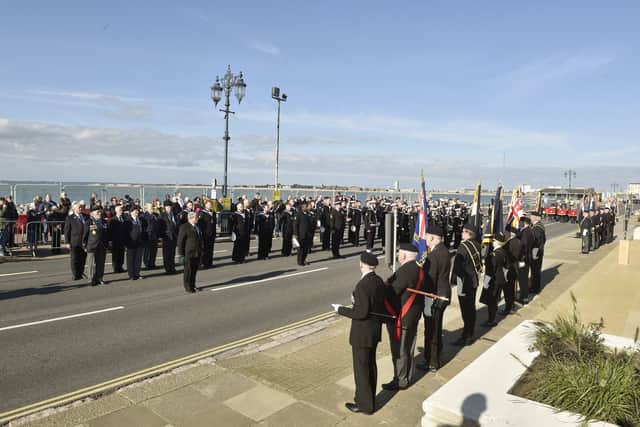 Heroic Royal navy heroes were honoured at the rededication of the Portsmouth Naval Memorial, marking 100 years since the unveiling of the landmark. The ceremony took place on Friday, October 4, 2024.