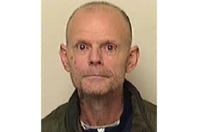 Trevor Sheringham, 59, failed to return from day leave from HMP Sudbury in Derbyshire. He has links to the Waterlooville area.