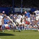 Pompey were denied a first Championship win against Oxford today