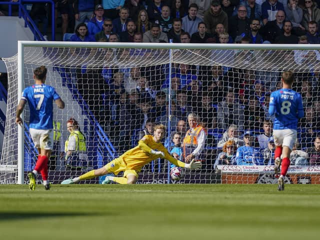 New Pompey keeper Nicolas Schmid is embracing life in Southsea. Pic: Jason Brown/ProSportsImages