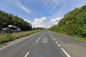 A3 southbound in Horndean.