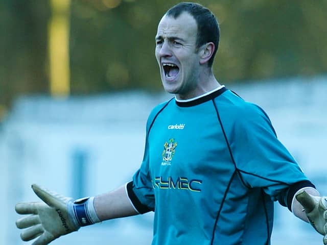 Anthony Williams was a goalkeeper for Bury, before becoming a coach at Portsmouth. (Photo by Pete Norton/Getty Images)