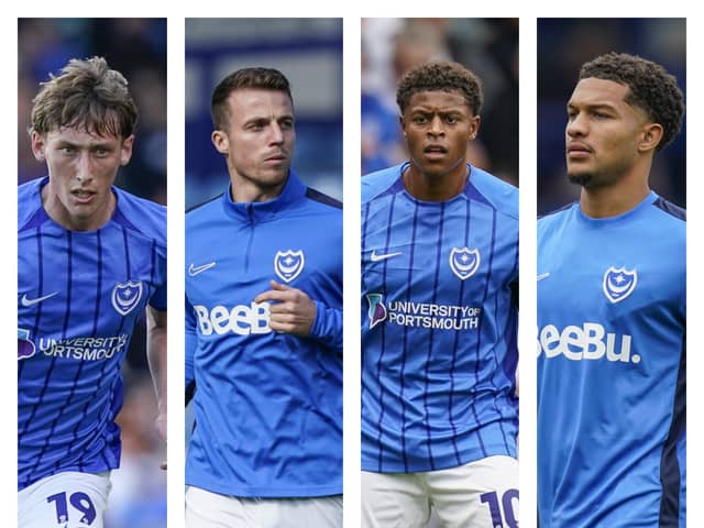 Pompey injuries to Jacob Farrell, Conor Shaughnessy, Kusini Yengi and Ibane Bowat have all been under the spotlight this season. Pic: Jason Brown.