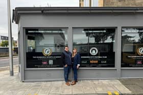 Danny and Charlotte Bohannan were unveiled as the new owners of Edinburgh City FC in Scottish League Two