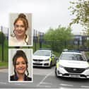 Molly Bulmer and Alicia Richards have been given official commendations for their bravery in stopping an intruder at Birley Academy, preventing 'what could have been the most unimaginable tragedy'. Photo: South Yorkshire Police / PA