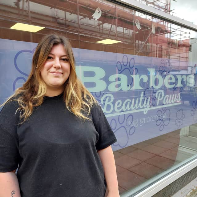 Steph Barber was the first recpient of the Havant Borough Council's vacant shop grant to open in Wellington Way.