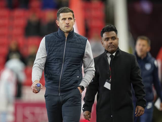 Pompey boss John Mousinho has given a remarkable and revealing insight into events which took place in the aftermath of the Stoke City thrashing.