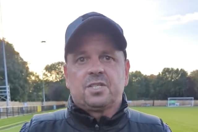 Horndean manager Michael Birmingham's post-match rant has gone viral on social media.