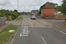 Police are calling for witnesses after a collision between a car an motorcycle left a women in her 20s with potential life-changing injuries.