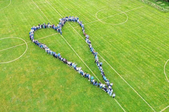 Children at Newtown C of E Primary School, Gosport, have turned up to school wearing blue today to remember Jack Beames.


Picture:Habibur Rahman