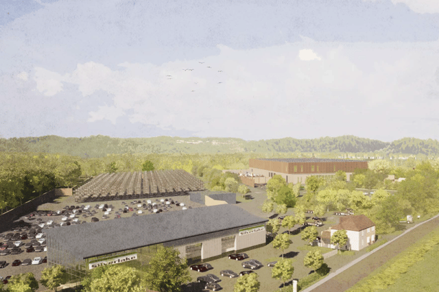 Artist impression of the proposed expanded facility at Silverlake