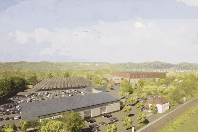 Artist impression of the proposed expanded facility at Silverlake