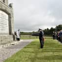 The annual Trafalgar Day service will be taking place at the Nelson Monument along Portsdown Hill on Monday. Pictured is last year's service.