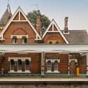 The dream home for commuters is up for sale - in a station house in Westhumble, north of Dorking in Surrey.