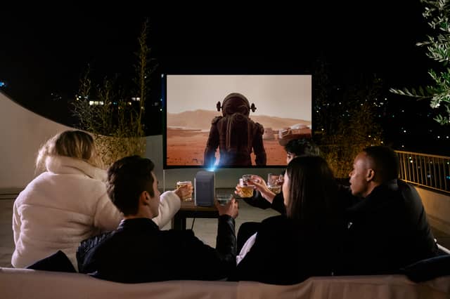 The Dangbei N2 is well suited to impromptu film nights