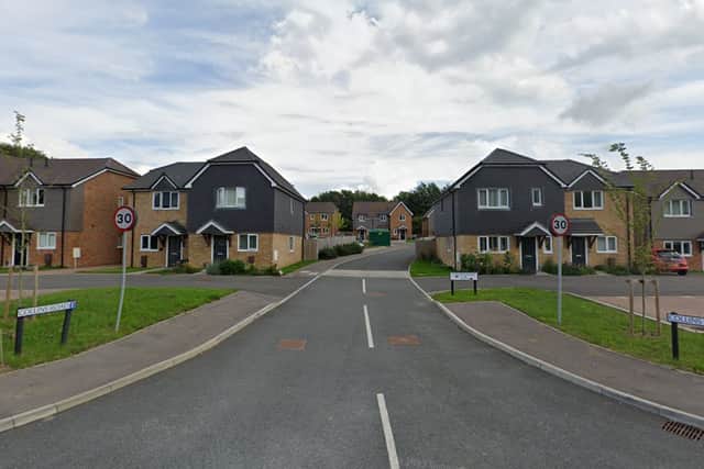 One of the thefts took place in Collins Road, Horndean.
