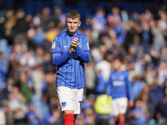 Pompey striker Mark O'Mahony has come through international action unscathed. Pic: Jason Brown/ProSportsImages