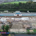 The works are progressing at Hilsea Lido
