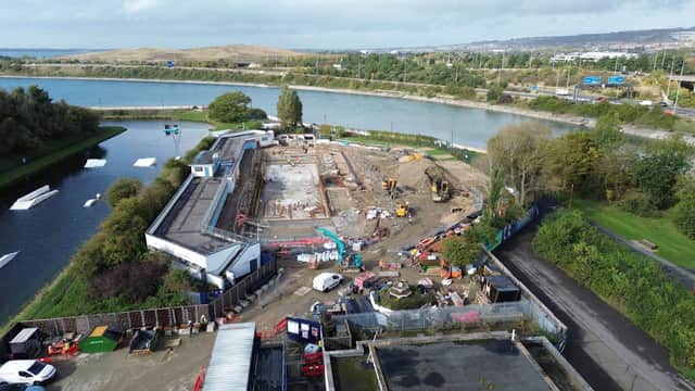 Renovation of Hilsea Lido on Wednesday 16th October 2024