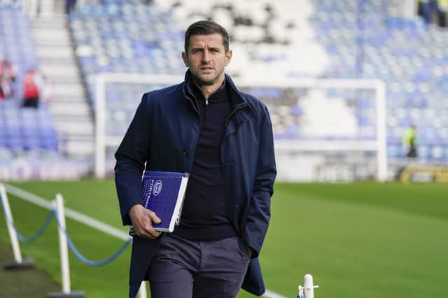 John Mousinho has no regrets over labelling Oxford United as a 'must-win game' - and he believes QPR, Cardiff and Sheffield Wednesday are also. Picture: Jason Brown/ProSportsImages