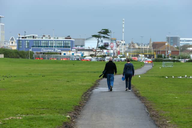 A second layer of tarmac is being added to the temporary footpath across Southsea Common to make it useable
