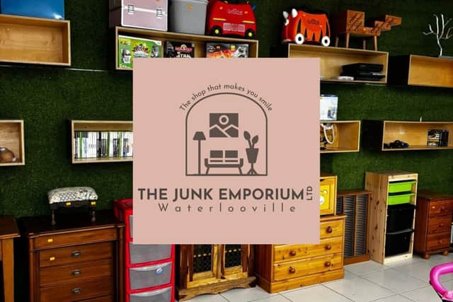 The Junk Emporium is set to open in Waterlooville High Street with owner Jon Corbin promising lots of bargains.