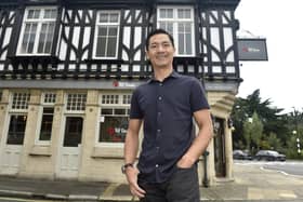 Viet Quan is a Vietnamese food restaurant in Landport Terrace, Portsmouth.
Pictured is: Co-owner Vu Doan.Picture: Sarah Standing (151024-3487)