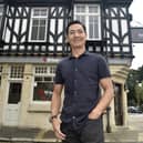 Viet Quan is a Vietnamese food restaurant in Landport Terrace, Portsmouth.
Pictured is: Co-owner Vu Doan.Picture: Sarah Standing (151024-3487)