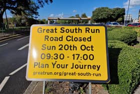 Parking restriction and road closures have been lifted following The Great South Runs cancellation. However, Clarence Esplanade will remain closed at the event site with flood barriers closed.