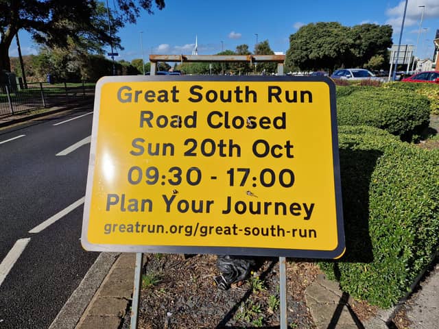 Parking restriction and road closures have been lifted following The Great South Runs cancellation. However, Clarence Esplanade will remain closed at the event site with flood barriers closed.