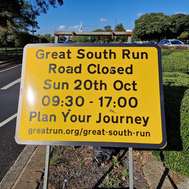 Parking restriction and road closures have been lifted following The Great South Runs cancellation. However, Clarence Esplanade will remain closed at the event site.