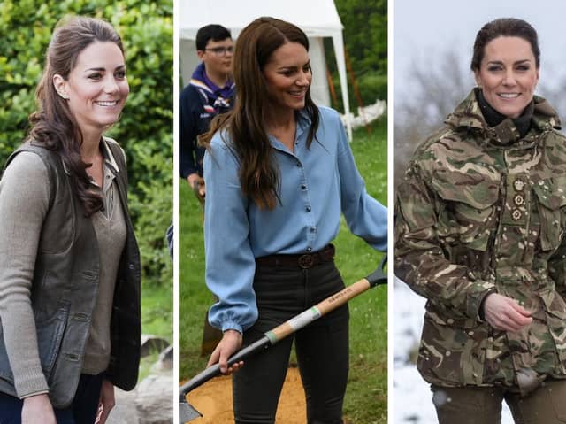 Kate Middleton looks fabulous whether out in the countryside or on the red carpet
