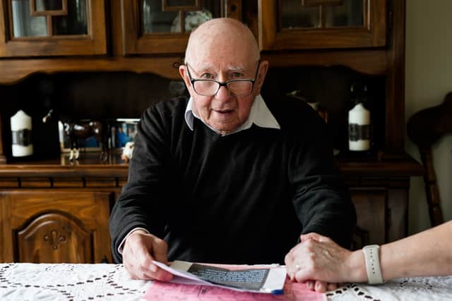 Navy veteran Brian Howlett, 88 - who worked in Portsmouth where he met his wife Janet - said he loved his house so much he bought it twice.