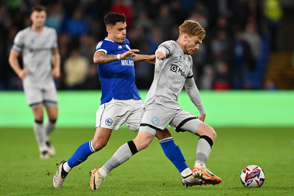 Alex Robertson has made 10 appearances since joining Cardiff in the summer - having turned down a Pompey return. Picture: Jason Brown/ProSportsImages