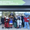 The official opening of King George V Football Complex. Picture: Sarah Standing (171024-3618)