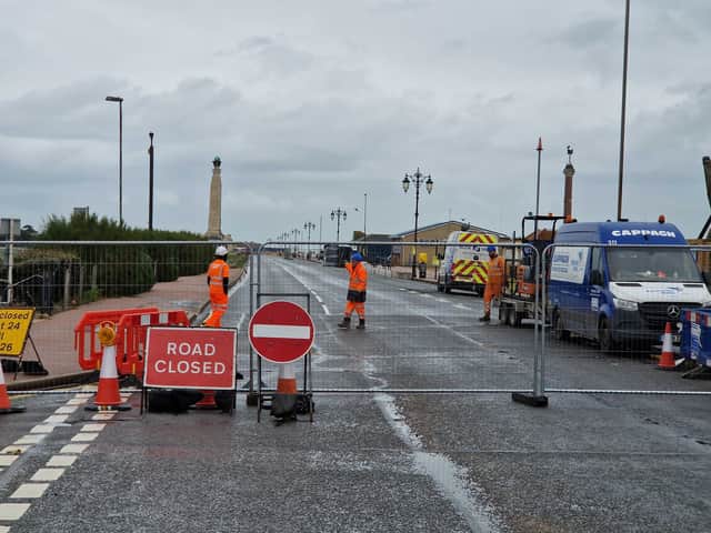 Clarence Esplanade closed for next phase of the sea defences