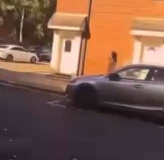The woman was seen in Crasswell Street on Saturday