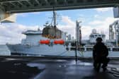 A major Royal Fleet Auxiliary shipbuilding project is set to go ahead as planned despite concerns regarding the force and one of the shipbuilders constructing the vessels. The aim is to bolster HMS Queen Elizabeth and HMS Prince of Wales, the Queen Elizabeth-class carriers. Pictured: Stores are passed between RFA Fort Victoria and HMS Queen Elizabeth.